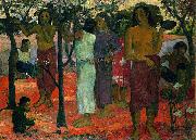 Paul Gauguin Nave nave mahana painting